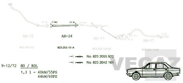 VEGAZ Udstødningssystem Varenummer: AR-24 billige