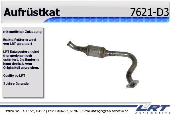 VEGAZ Catalytic Converter Article number: RK-927D3 cheaply