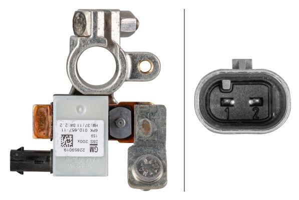 HELLA Sensor, battery management Article number: 6PK 010 557-431 cheaply
