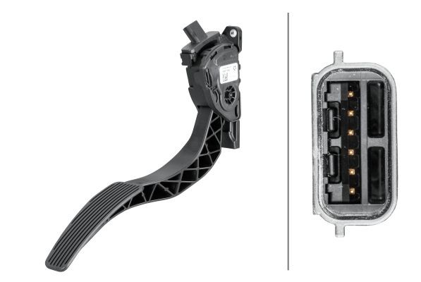 HELLA Accelerator pedal position sensor Article number: 6PV 933 966-681 cheaply