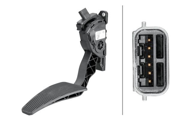 HELLA Accelerator pedal position sensor Article number: 6PV 933 966-731 cheaply
