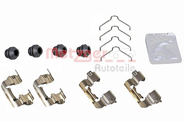 METZGER 109-0105 Lisakomplekt, ketaspiduriklotsid PICANTO 1.2 MPI 84 HP Bensiin