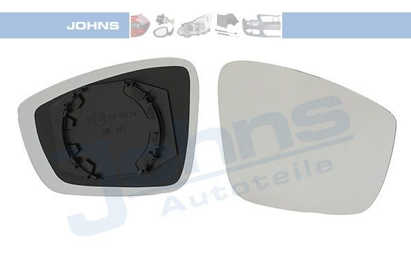 JOHNS Spoguļstikls, Ārējais atpakaļskata spogulis raksta numurs: 71 03 38-80 lēti