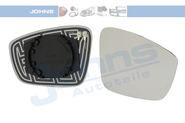 JOHNS Spoguļstikls, Ārējais atpakaļskata spogulis raksta numurs: 71 03 38-81 lēti