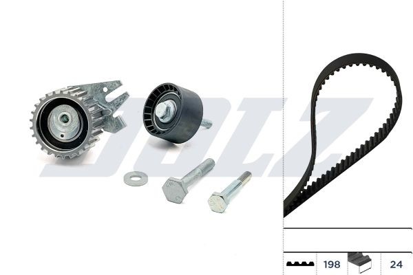 DOLZ Timing belt kit Article number: SKD084 cheaply