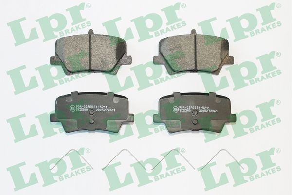 LPR Brake pad set Article number: 05P2061 cheaply