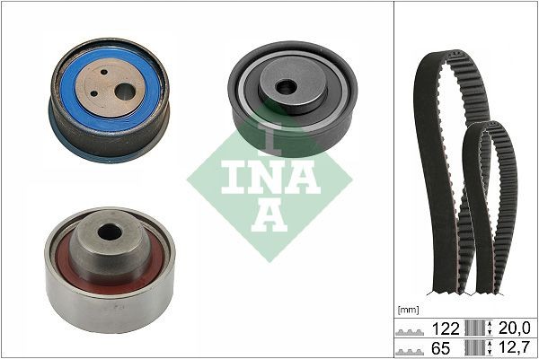 INA Timing belt kit Article number: 530 0740 10 cheaply
