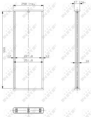 NRF Core, radiator Article number: 13241 cheaply
