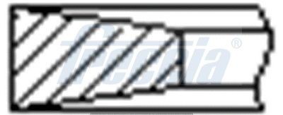 FRECCIA Piston Ring Kit Article number: FR10-376200 cheaply