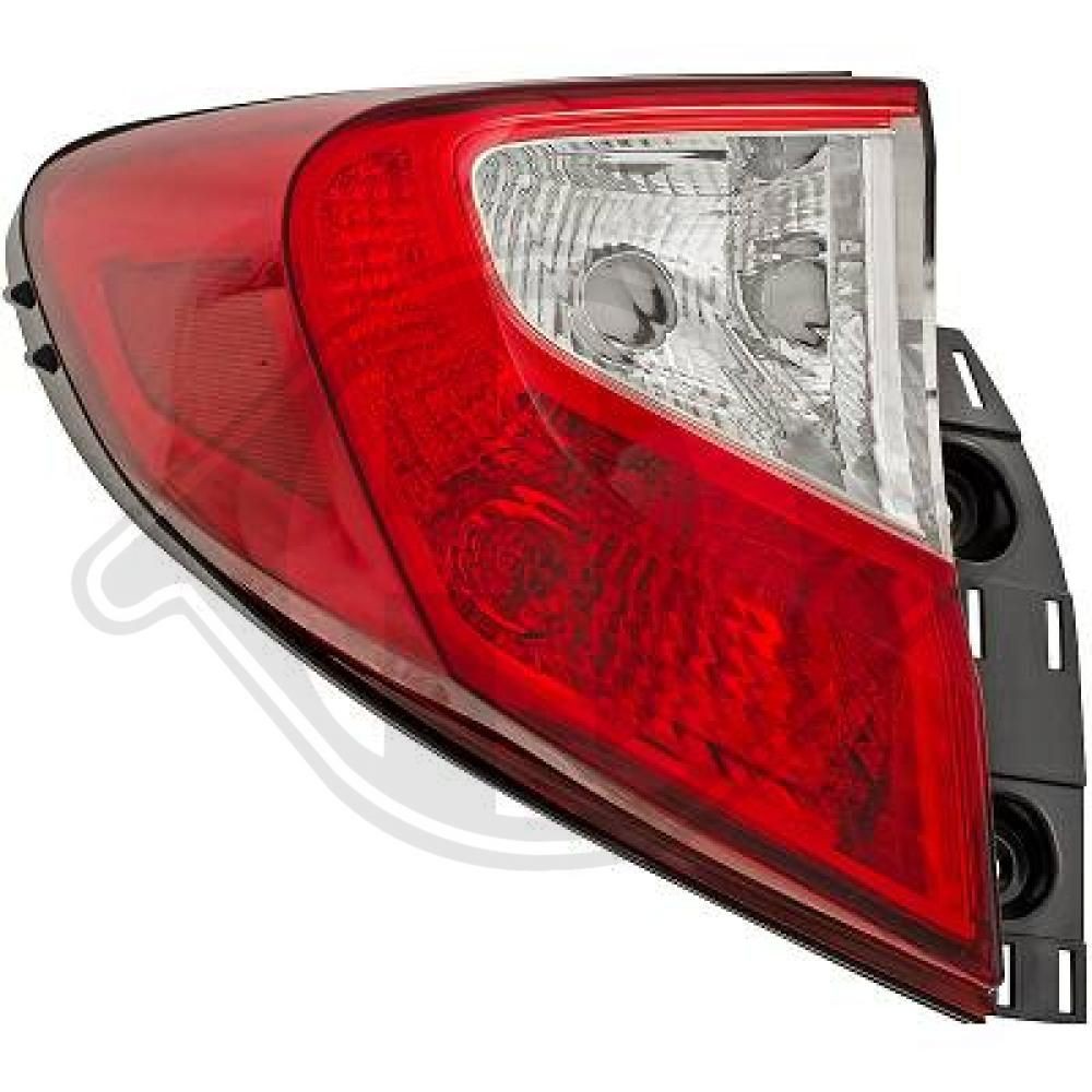 DIEDERICHS Rear light Article number: 6642093 cheaply