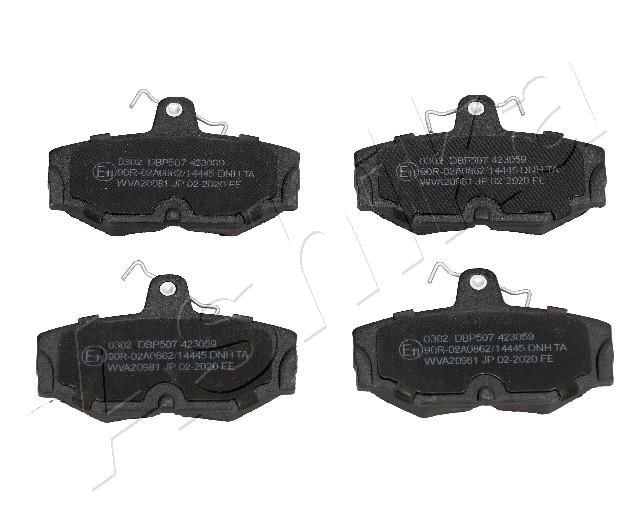 ASHIKA Brake pad set Article number: 51-00-0302 cheaply
