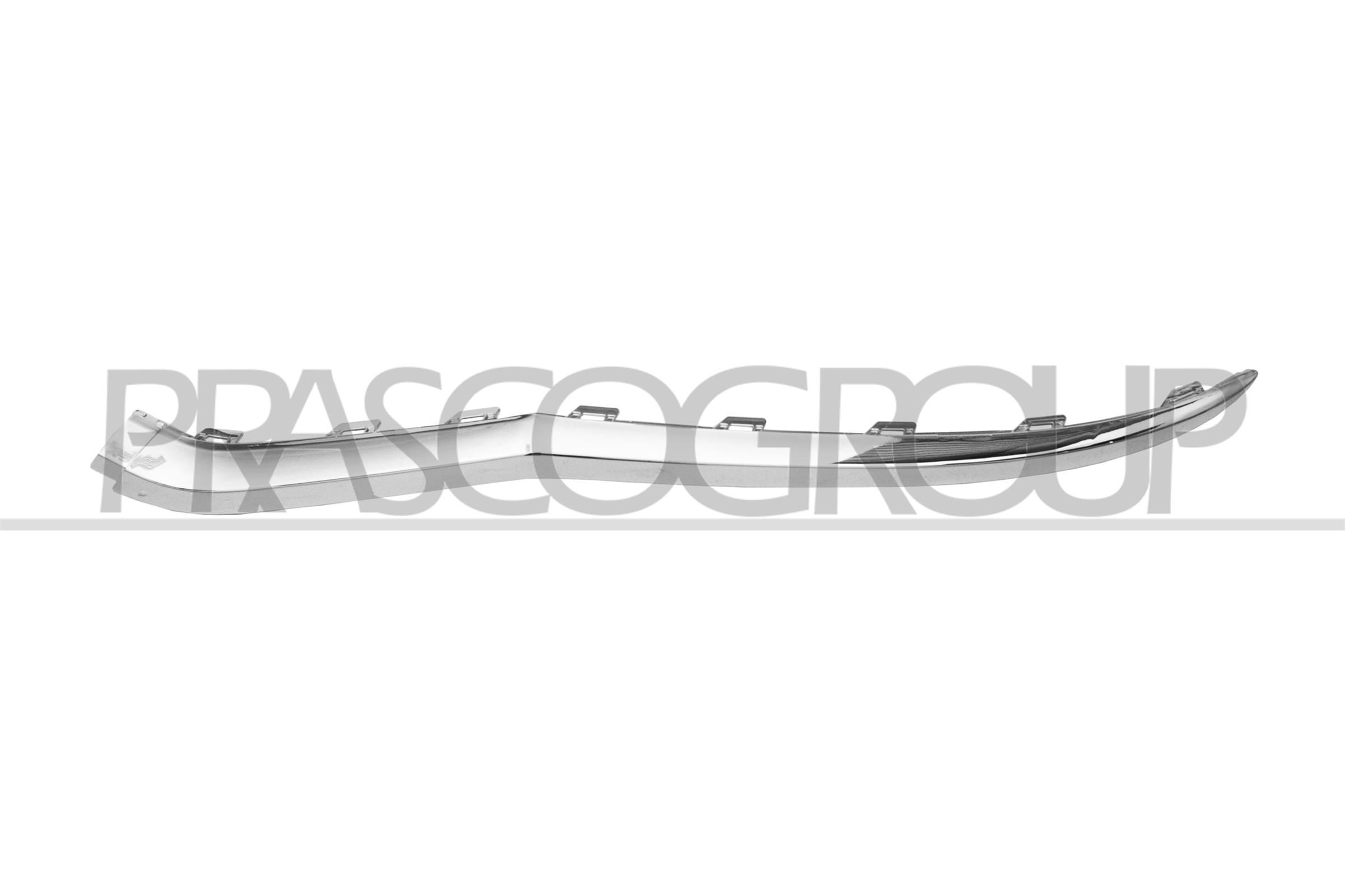 PRASCO VG7701244 Ehis- / kaitseliist, Põrkeraud T-ROC 1.0 TSI 110 HP Bensiin