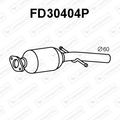 VENEPORTE FD30404P SCR-katalysator TRANSIT CUSTOM 2.0 EcoBlue 170 HK Diesel