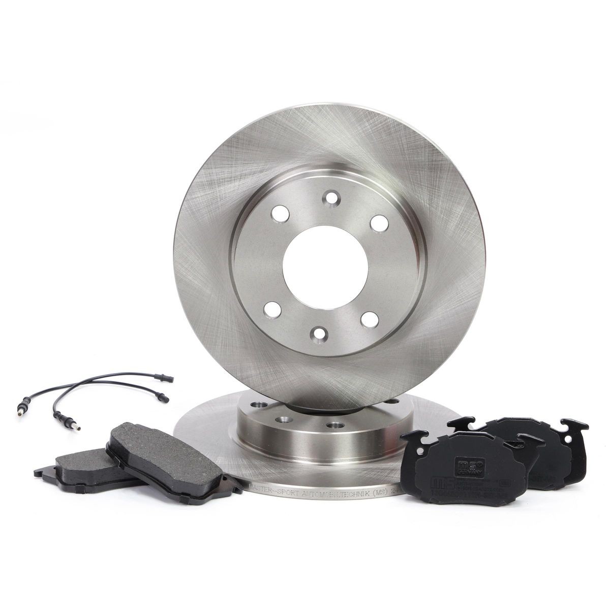 MASTER-SPORT Brake discs and pads set Article number: 201001870 cheaply