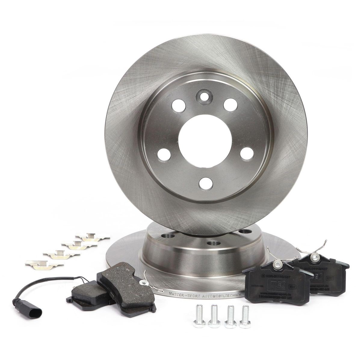 MASTER-SPORT Brake discs and pads set Article number: 201002230 cheaply