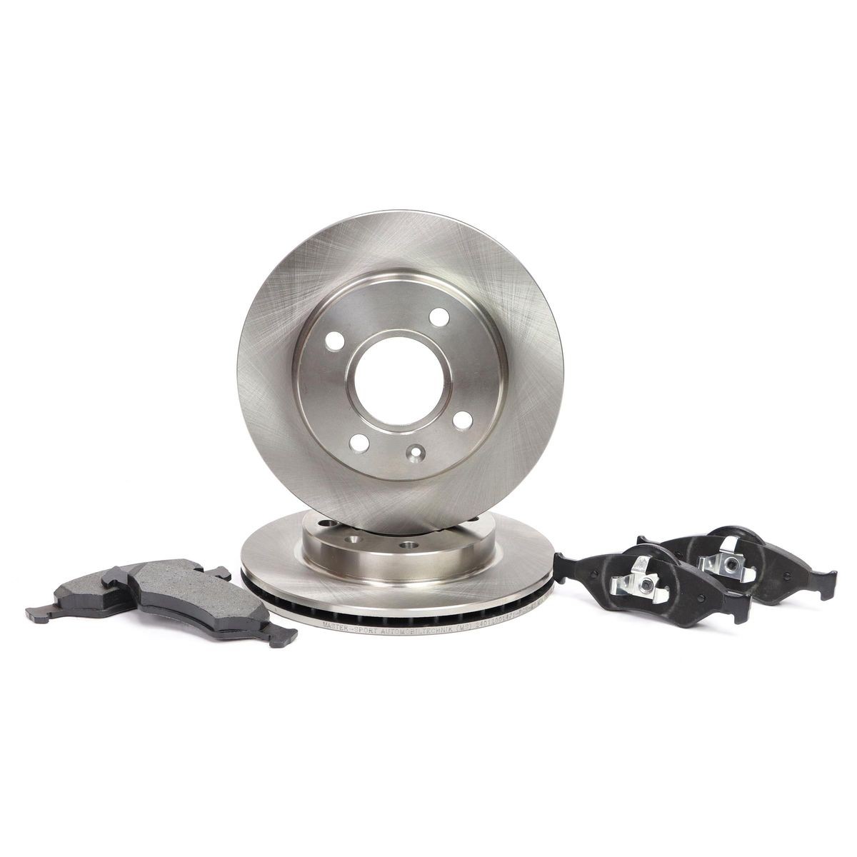 MASTER-SPORT Brake discs and pads set Article number: 202001471 cheaply
