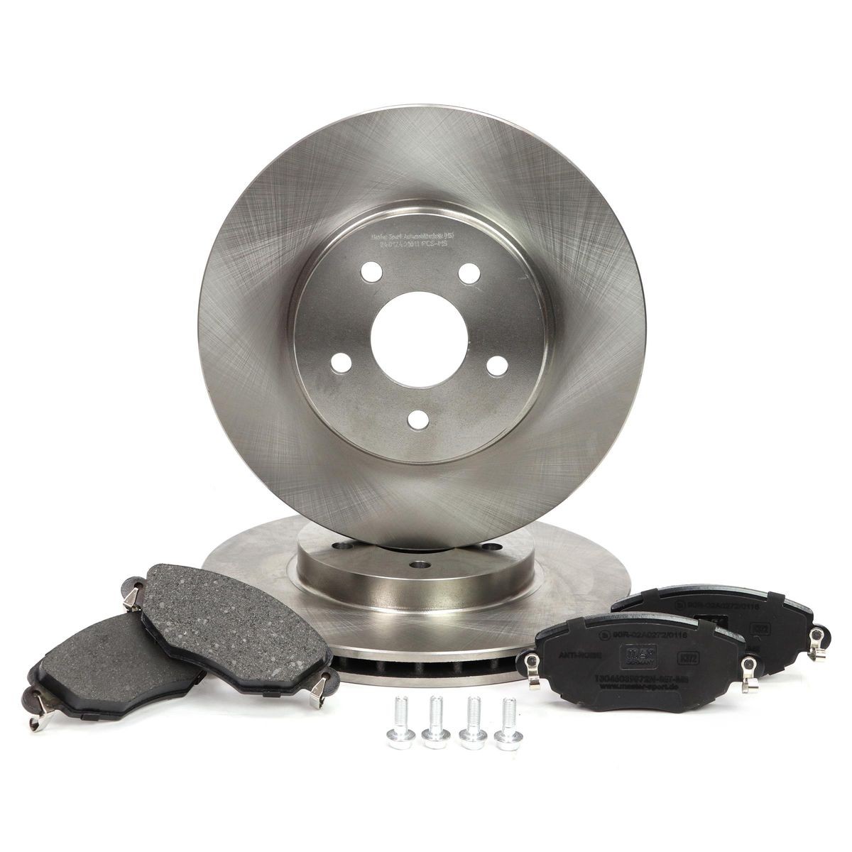 MASTER-SPORT Brake discs and pads set Article number: 202401610 cheaply