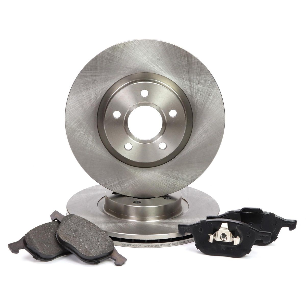 MASTER-SPORT Brake discs and pads set Article number: 202501620 cheaply