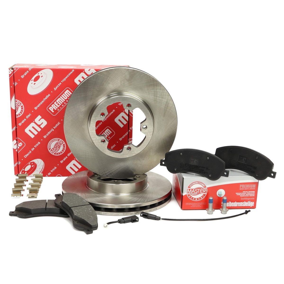 MASTER-SPORT Brake discs and pads set Article number: 202801560 cheaply