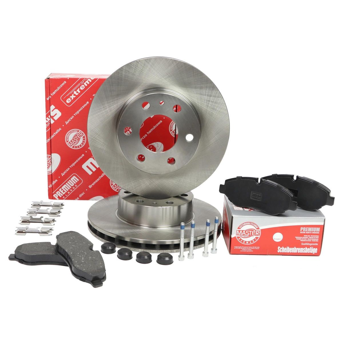 MASTER-SPORT Brake discs and pads set Article number: 202802380 cheaply