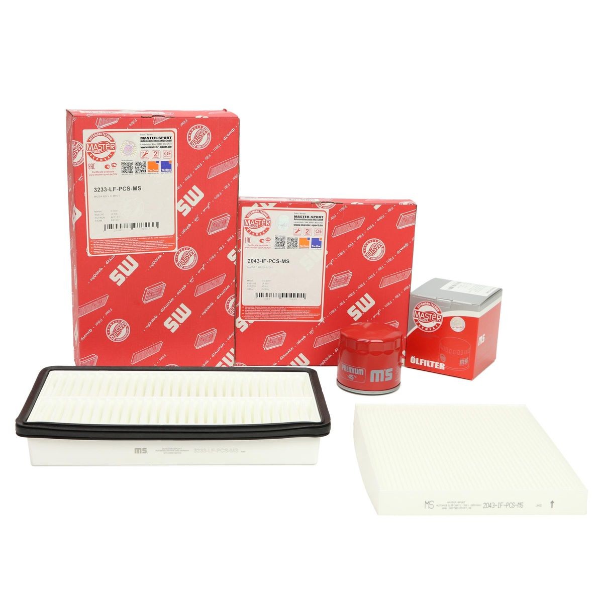 MASTER-SPORT Filter kit Article number: 450001242 cheaply