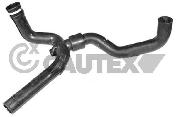 CAUTEX 753115 Cauruļvads, EGR vārsts FOCUS 1.8 Turbo DI / TDDi 90 HP Dīzelis 2007