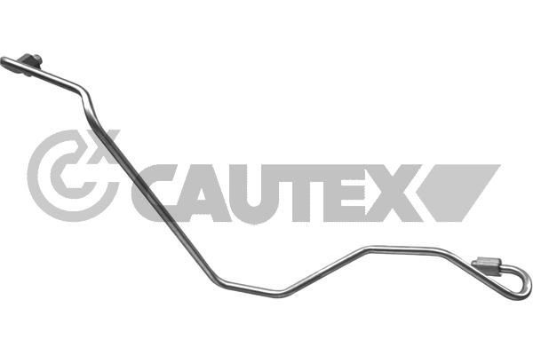 CAUTEX 757085 Масловод, турбина GOLF 1.9 TDI 4motion 105 K.C. дизел 2009