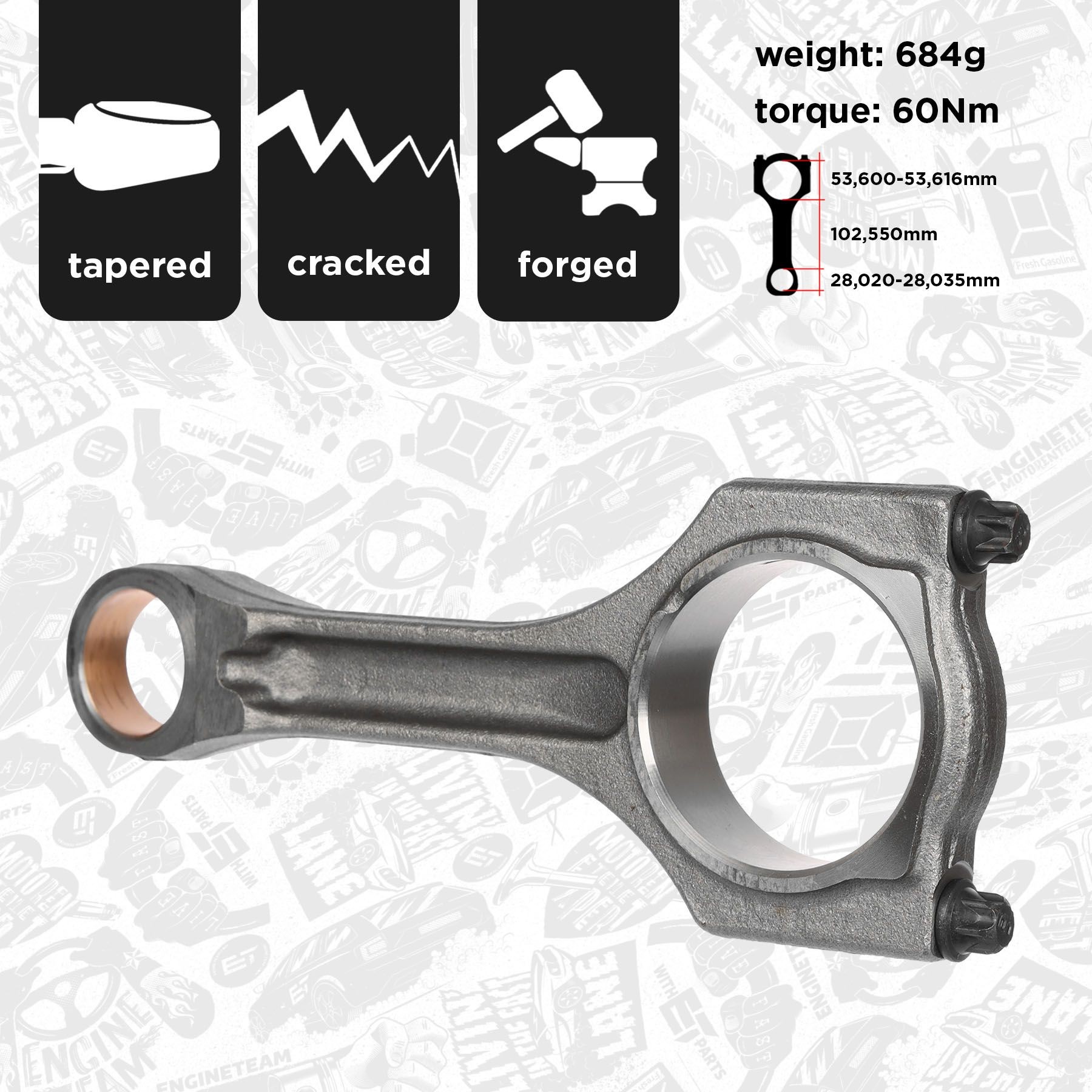 ET ENGINETEAM OM0060 Keps Hatchback 1.6 One D 90 HP Diisel 2013