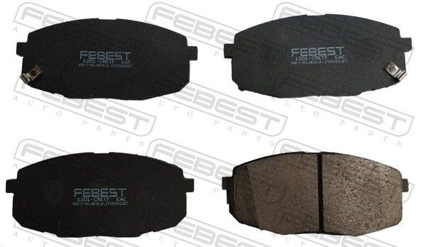 FEBEST Piduriklotsid Artikli number: 1201-CRETF soodsalt