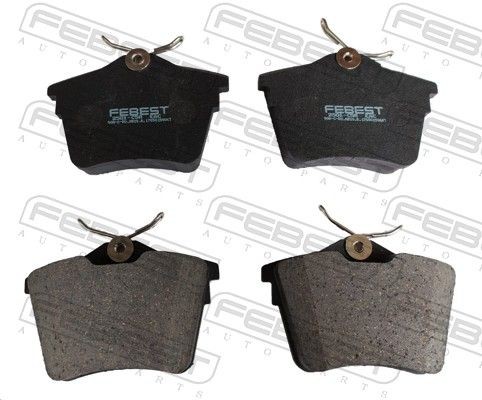 FEBEST Brake pad set Article number: 2501-C5R cheaply