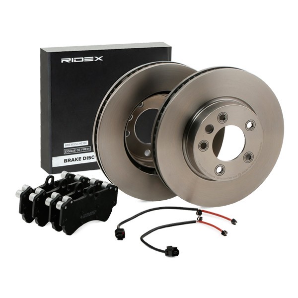 RIDEX Brake discs and pads set Article number: 3405B0470 cheaply
