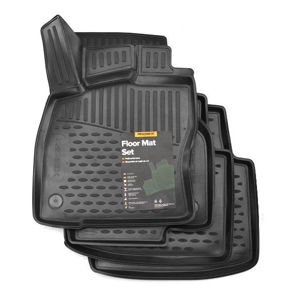 RIDEX Floor mats Article number: 215A0205 cheaply