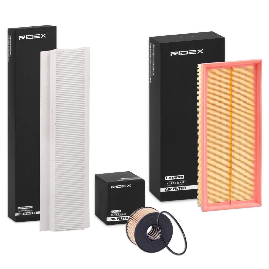 RIDEX Filter-komplekt Artikli number: 4055F0334 soodsalt