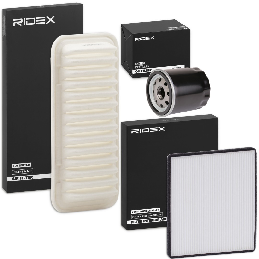 RIDEX Filter kit Article number: 4055F0370 cheaply