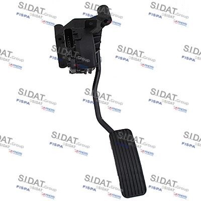 SIDAT 84.2245 Pedaalikomplekt CORSA 1.8 (F08, F68) 125 HP Bensiin 2009