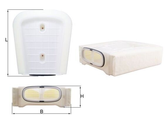 KNECHT Luftfilter Varenummer: LX 3295/8 billige