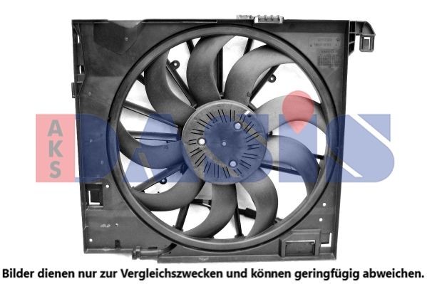 AKS DASIS Fan, radiator Article number: 028016N cheaply