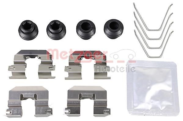 METZGER 109-0100 Lisakomplekt, ketaspiduriklotsid PICANTO 1.2 MPI 84 HP Bensiin