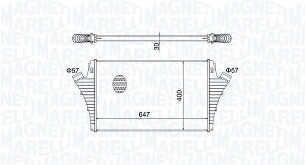 MAGNETI MARELLI Intercooler Article number: 351319204650 cheaply