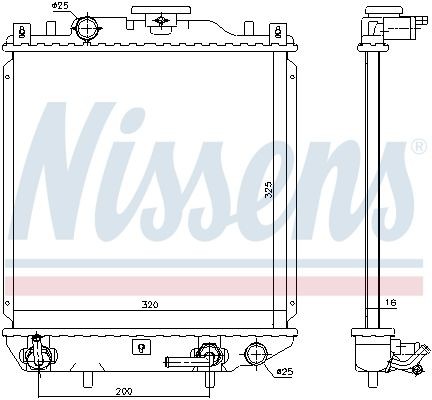 NISSENS 935181 Õliühendus, kompressor TWINGO 1.2 Turbo 100 HP Bensiin