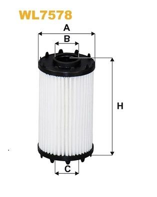 WIX FILTERS Маслен филтър артикулен номер: WL7578 евтино