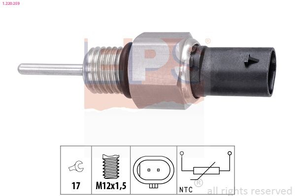 EPS Sensor, exhaust gas temperature Article number: 1.220.259 cheaply