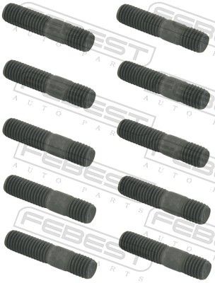 FEBEST 0598-CX7-PCS10 Skrue, udstødningsmanifould PASSAT 2.8 V6 190 HK Benzin 2001
