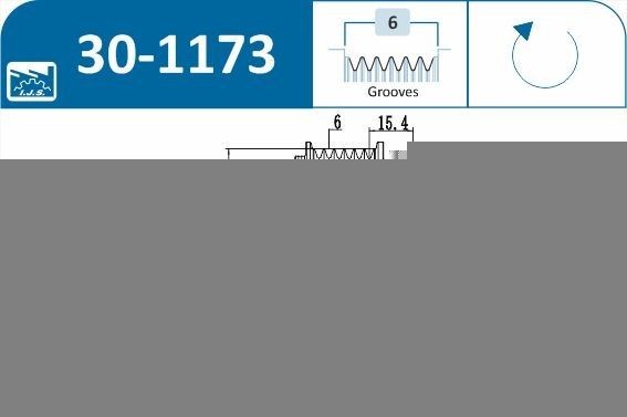 IJS GROUP Alternator Freewheel Clutch Article number: 30-1173 cheaply