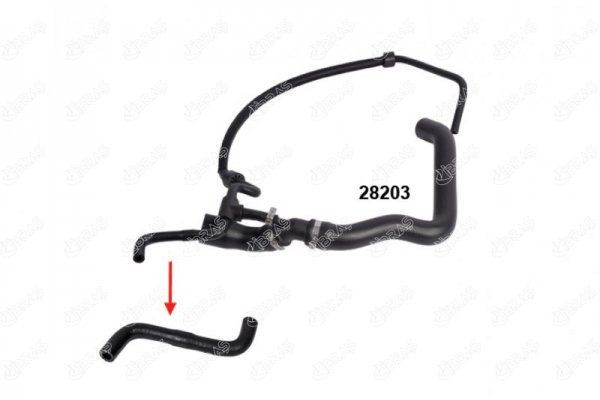 IBRAS Radiator hose Article number: 28164 cheaply