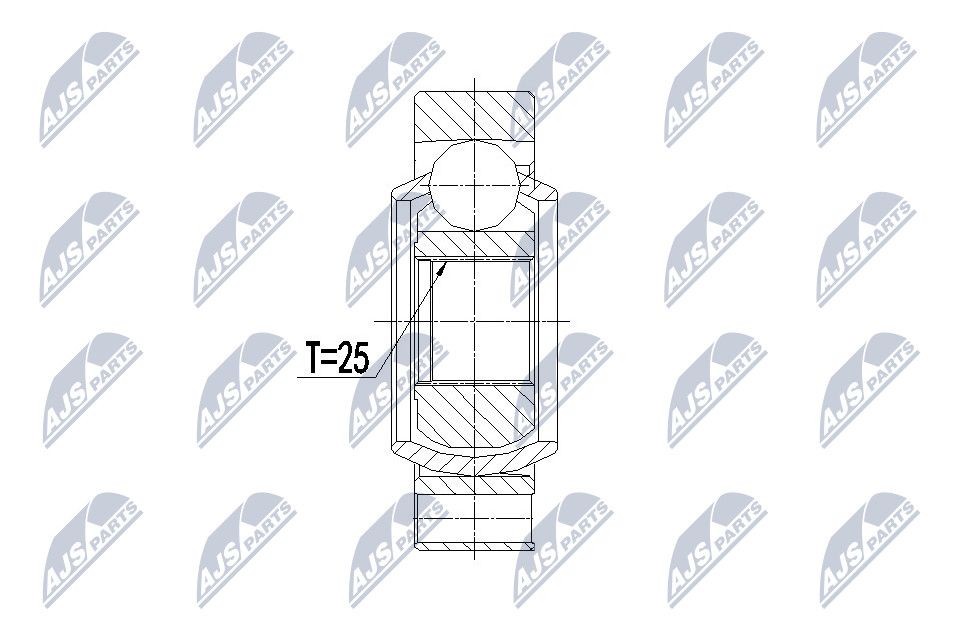 NTY Joint kit, drive shaft Article number: NPW-BM-068 cheaply