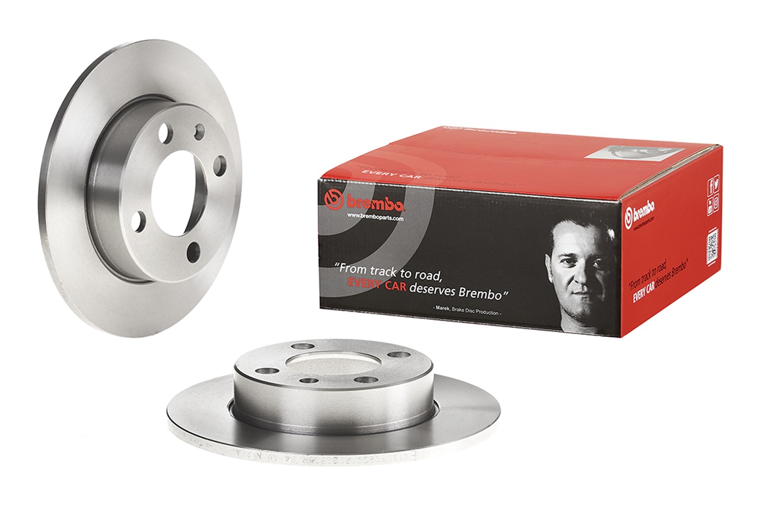 BREMBO Bremseskive Varenummer: 08.7165.20 billige