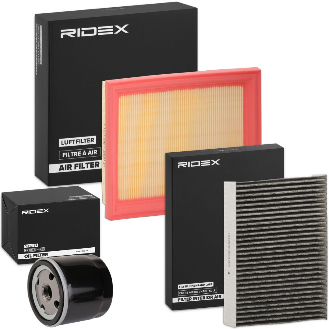RIDEX Filter kit Article number: 4055F0483 cheaply