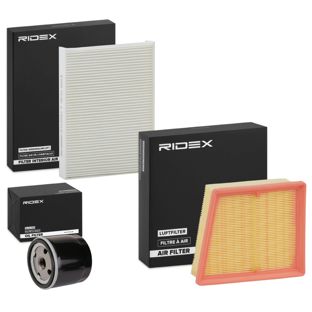 RIDEX Filter kit Article number: 4055F0602 cheaply