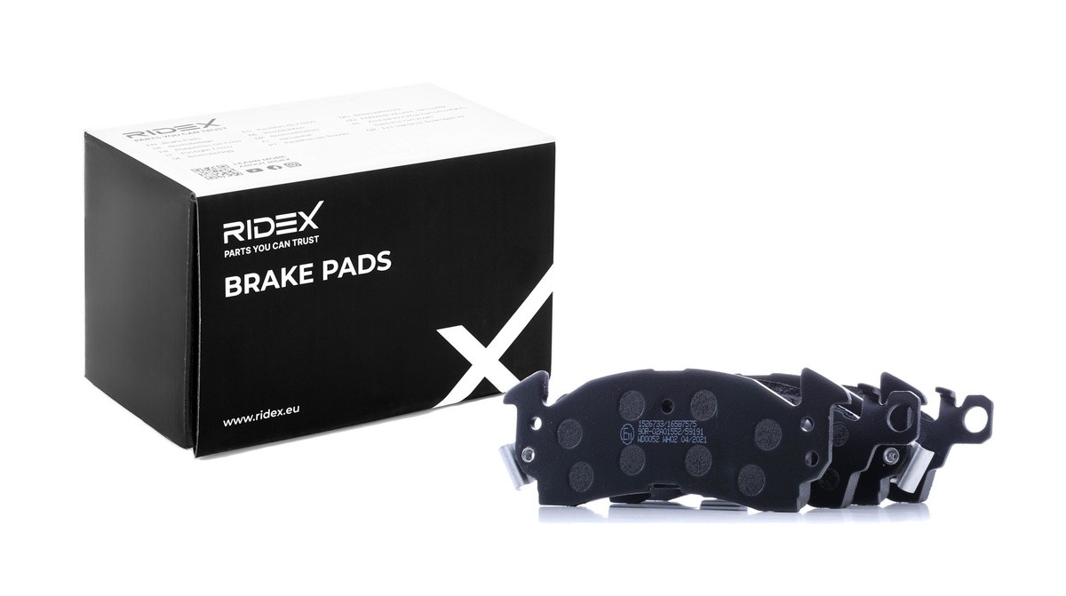 RIDEX Brake pad set Article number: 402B1508 cheaply